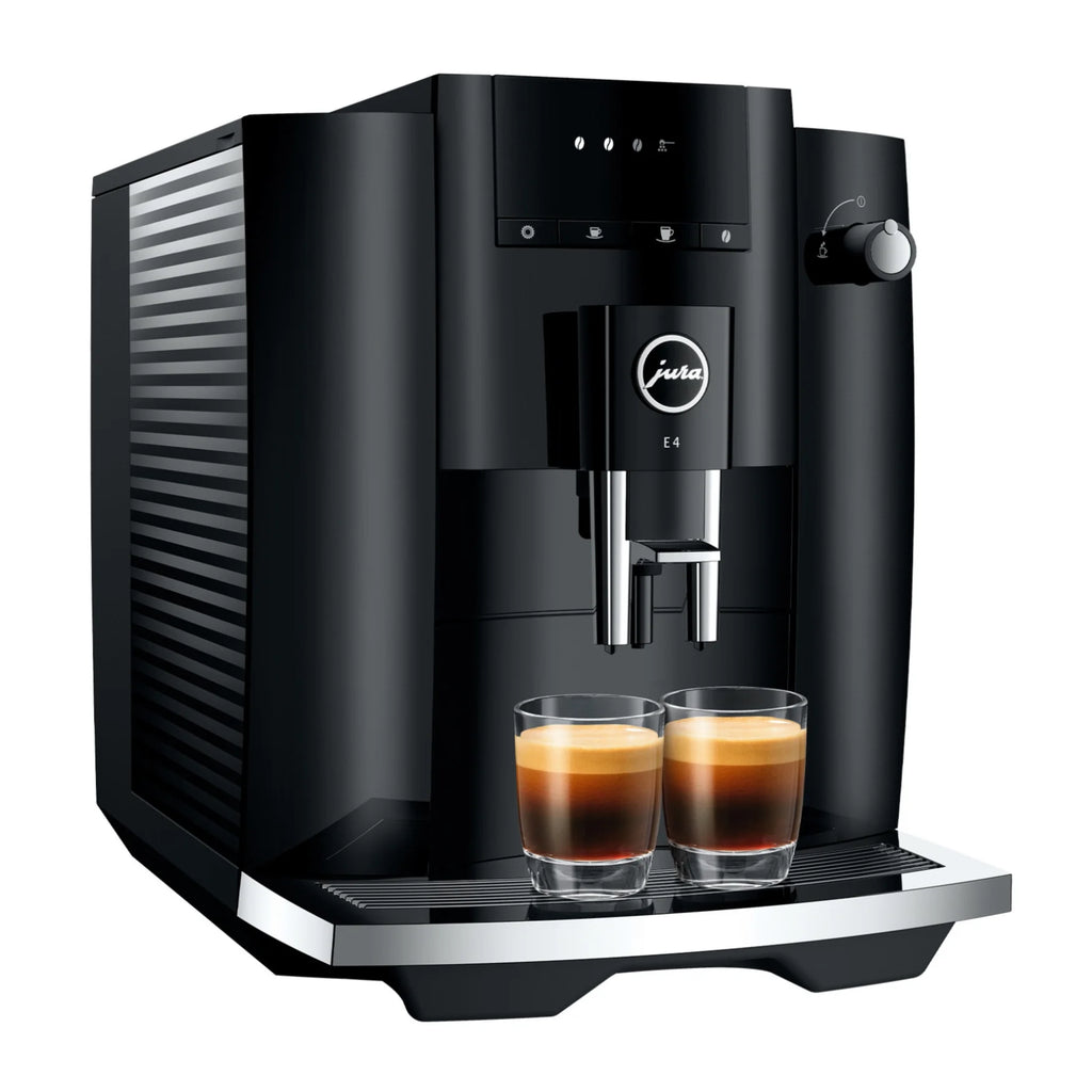 Jura E4 Automatic Coffee Machine (Piano Black)