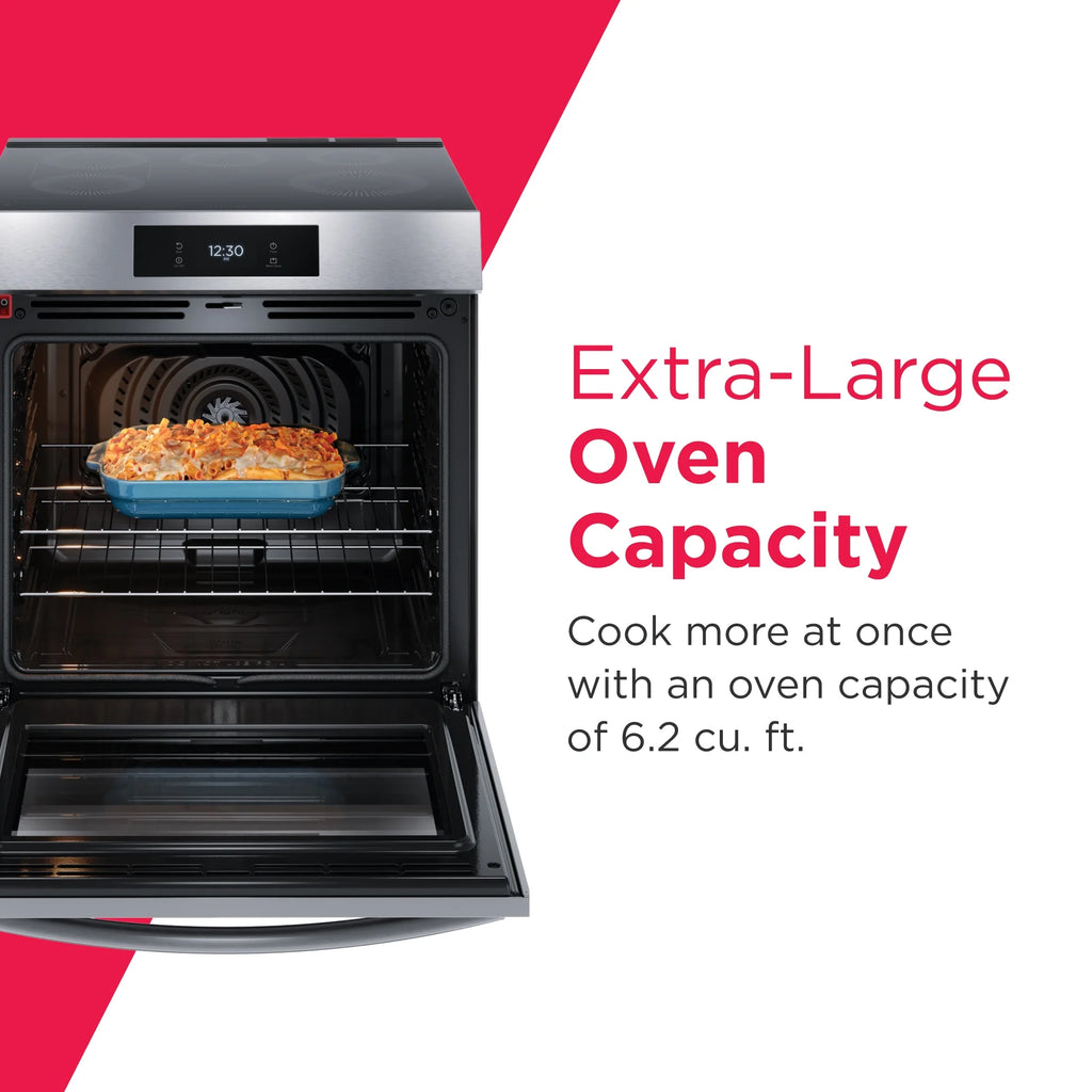 Frigidaire Gallery 30" Induction Range, 15+ Ways To Cook, Stainless Steel