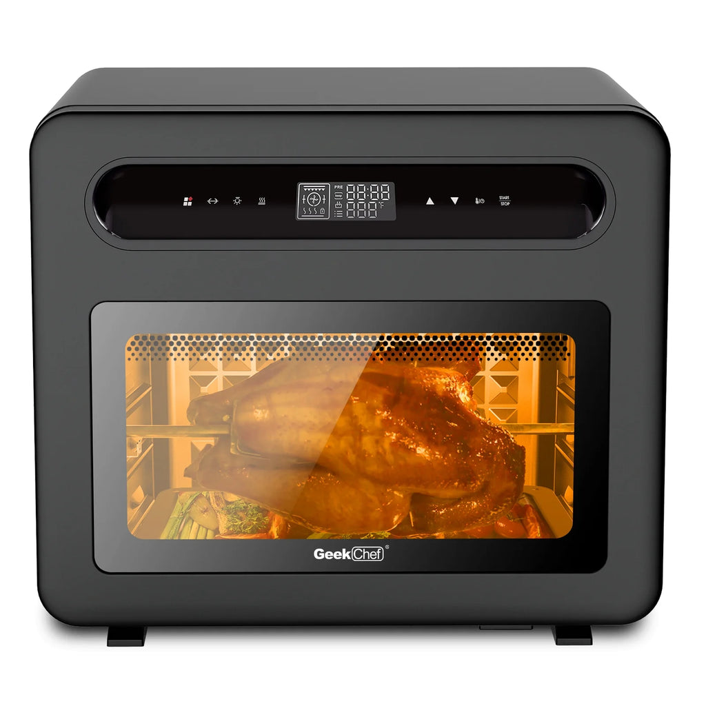 Smart Pizza Oven Air Fryer Kitchen Food Processor Baking Electric Oven Grill Pan Toaster