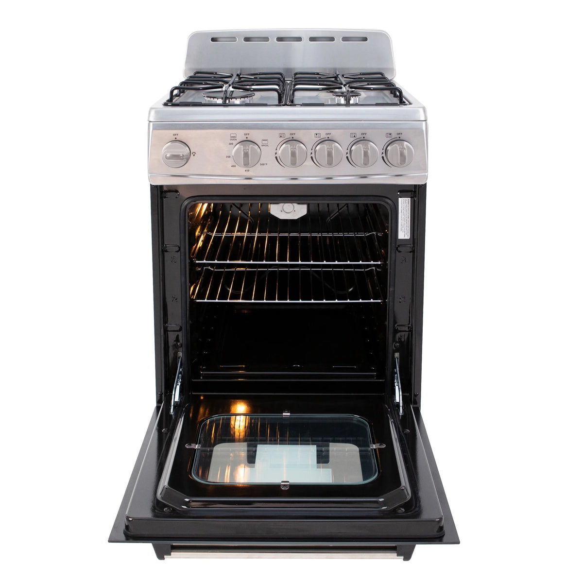 Avanti 20" Compact Gas Range Oven, in Stainless Steel (GR2013CSS)