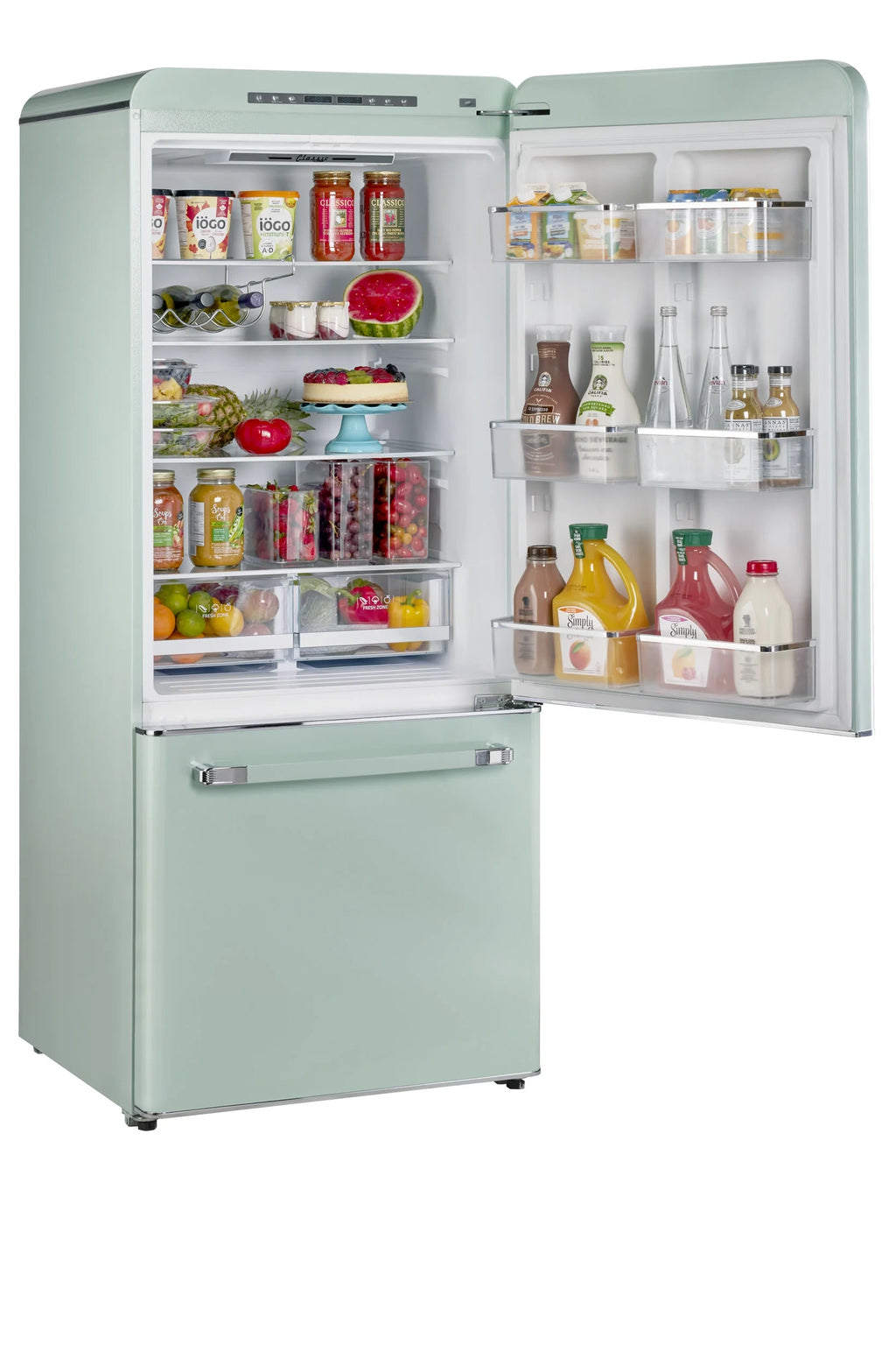 Unique Appliances Ugp-510L Ac Classic Retro 30" Wide 17.7 Cu. Ft. Energy Star Certified