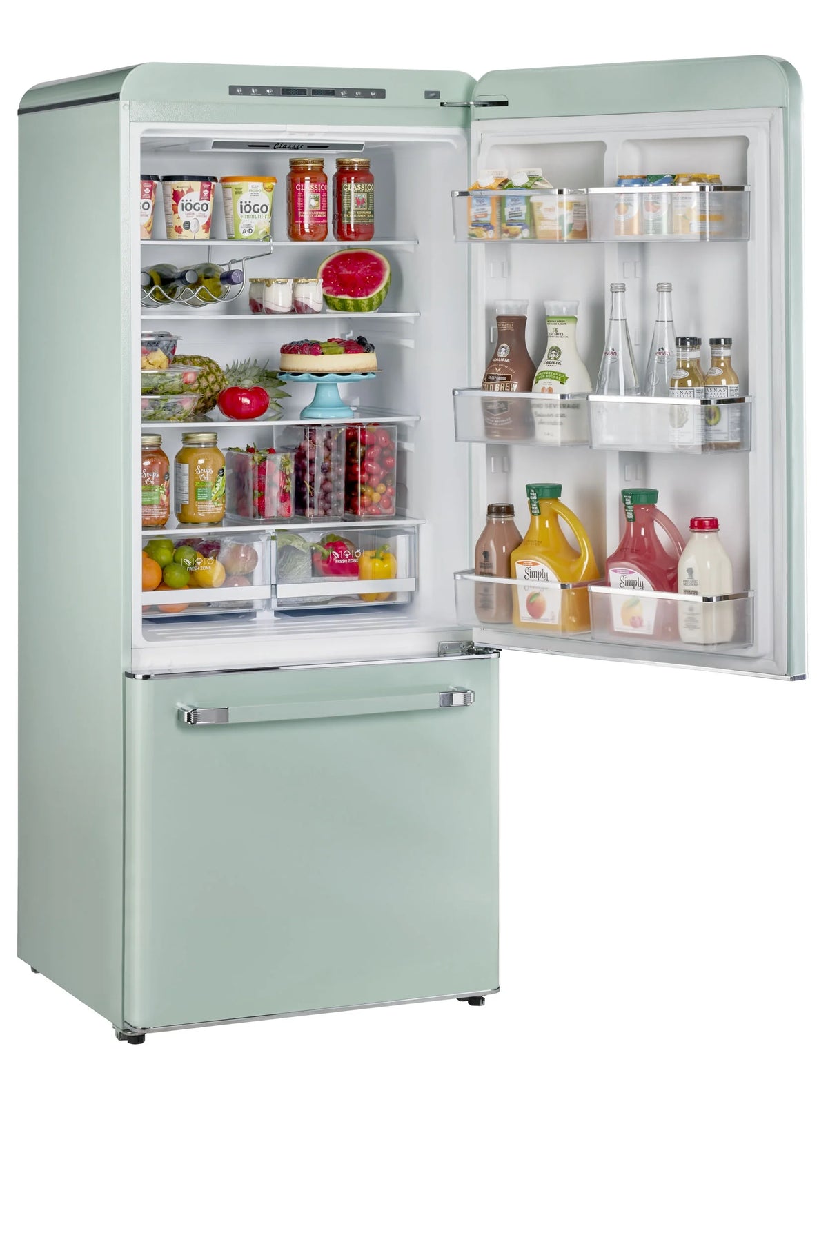 Unique Appliances Ugp-510L Ac Classic Retro 30" Wide 17.7 Cu. Ft. Energy Star Certified