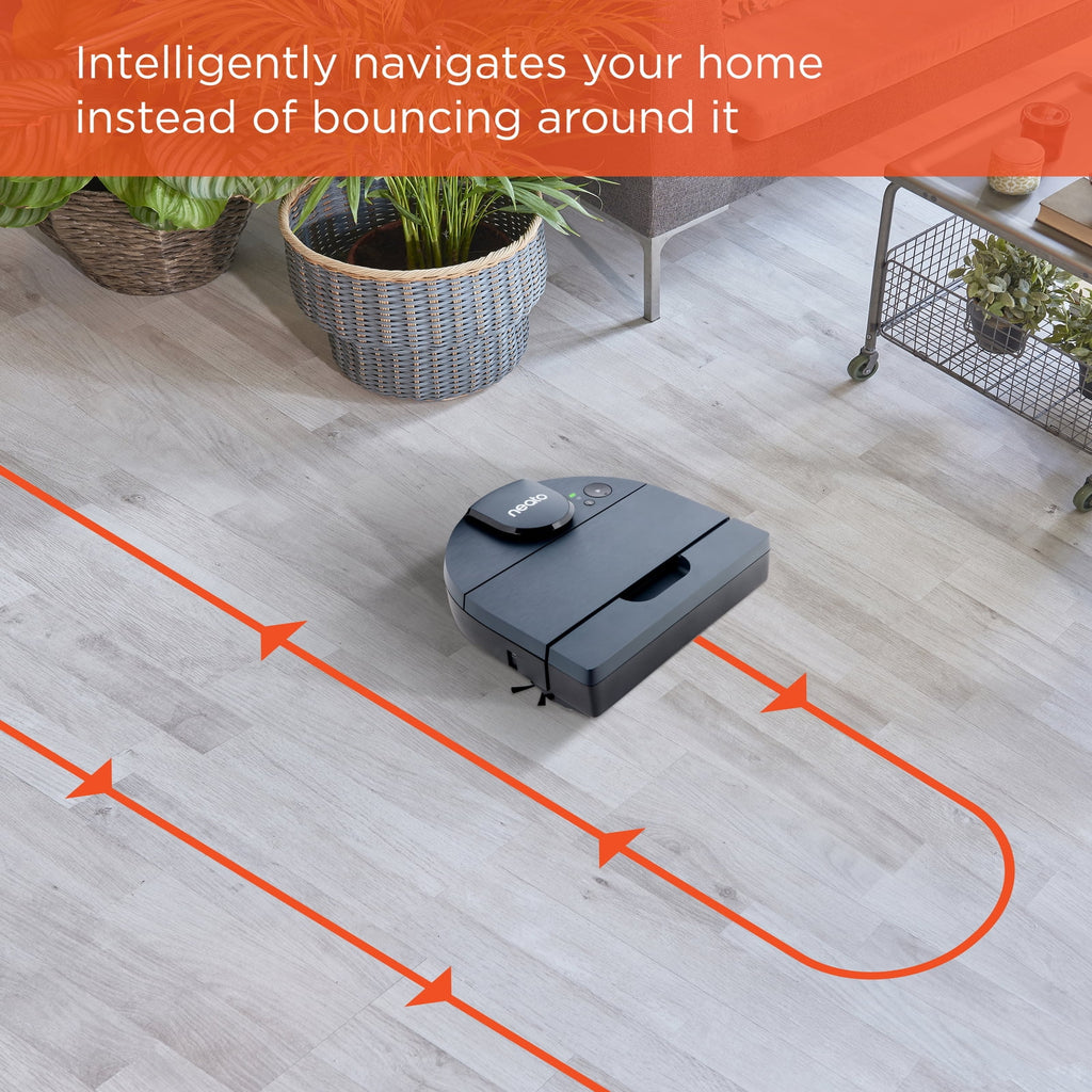 Neato D8 Intelligent Robot Vacuum Wi-Fi Connected with LIDAR Navigation in Indigo