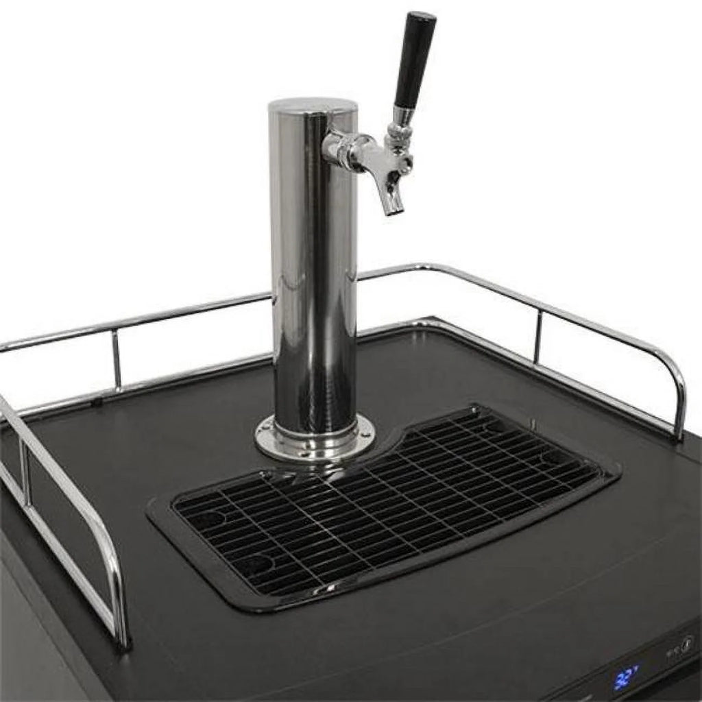 Edgestar Kc3000 24" Wide Kegerator - Black