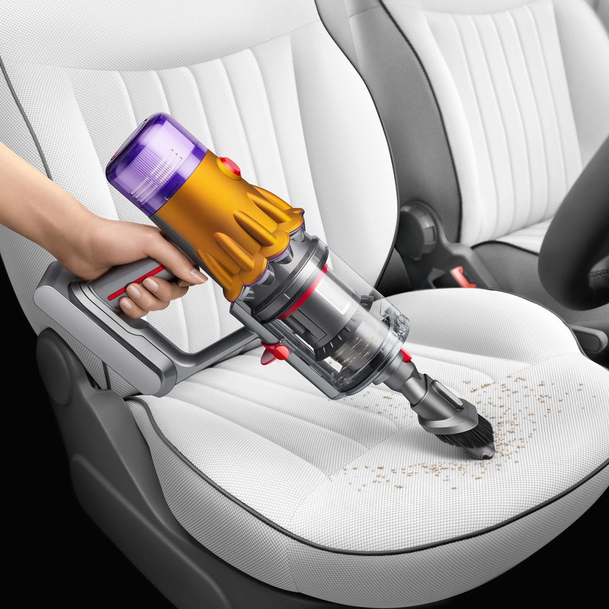 Restored Premium Dyson V12 Detect Slim Cordless Vacuum Cleaner | Nickel (Refurbished)