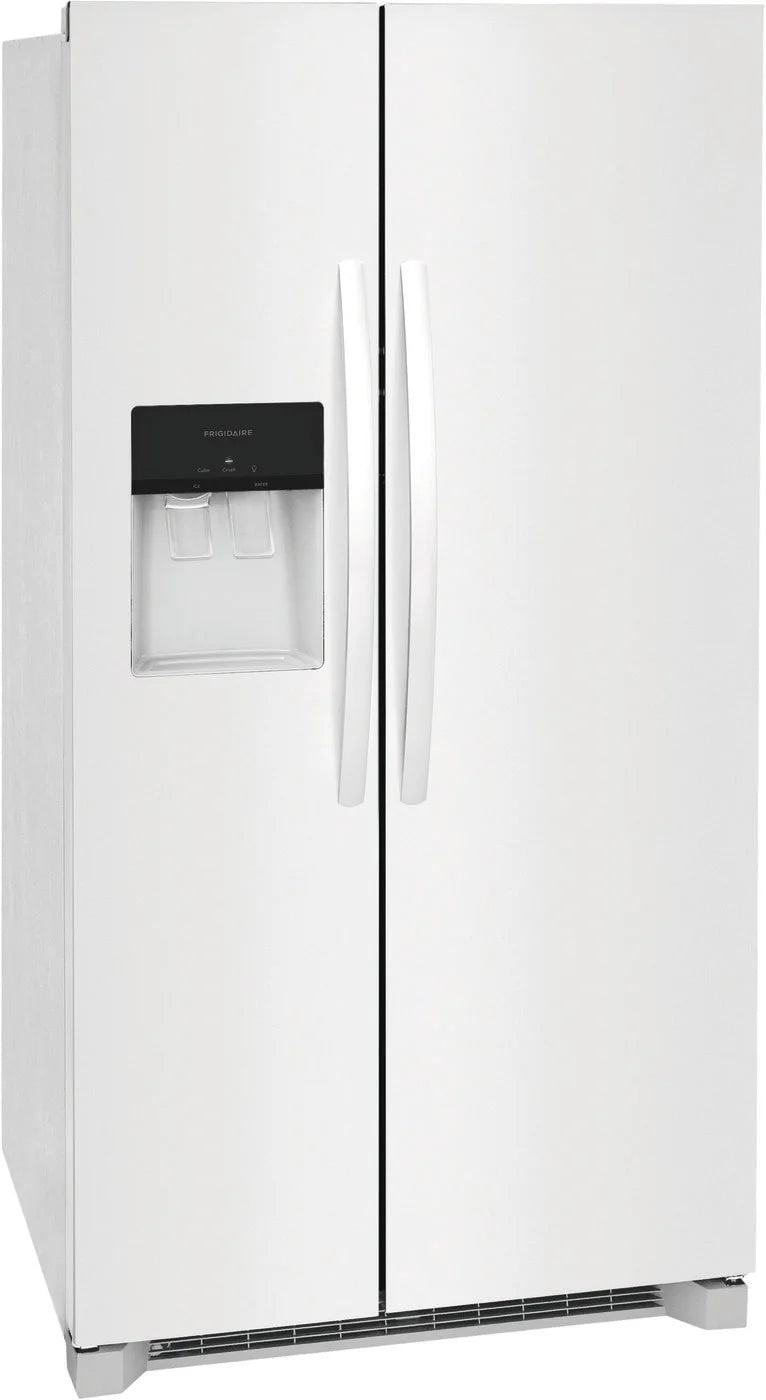 Frigidaire FRSS2623AW 26 Cu. Ft. 36'' Standard Depth Side-by-Side Refrigerator, White
