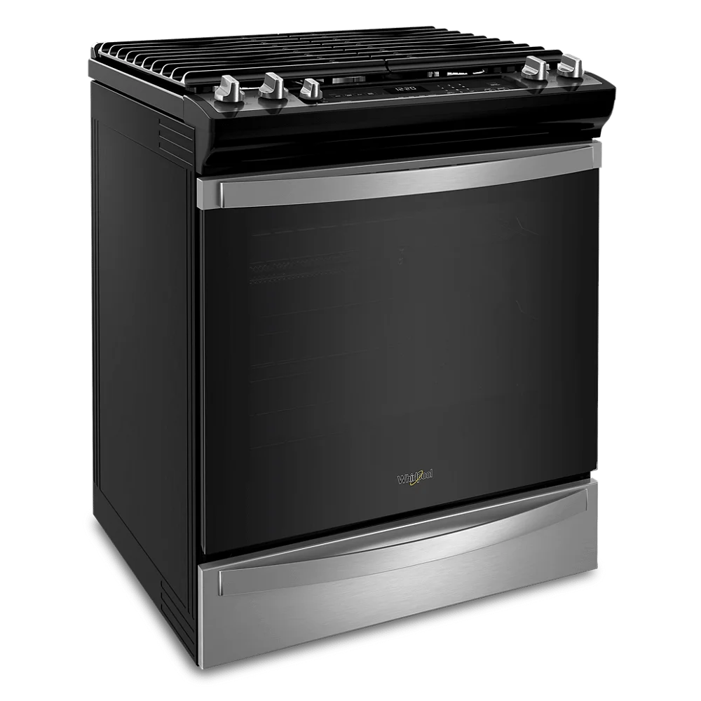 WHIRLPOOL WEG745H0LZ SLIDE IN GAS RANGE Stainless Steel