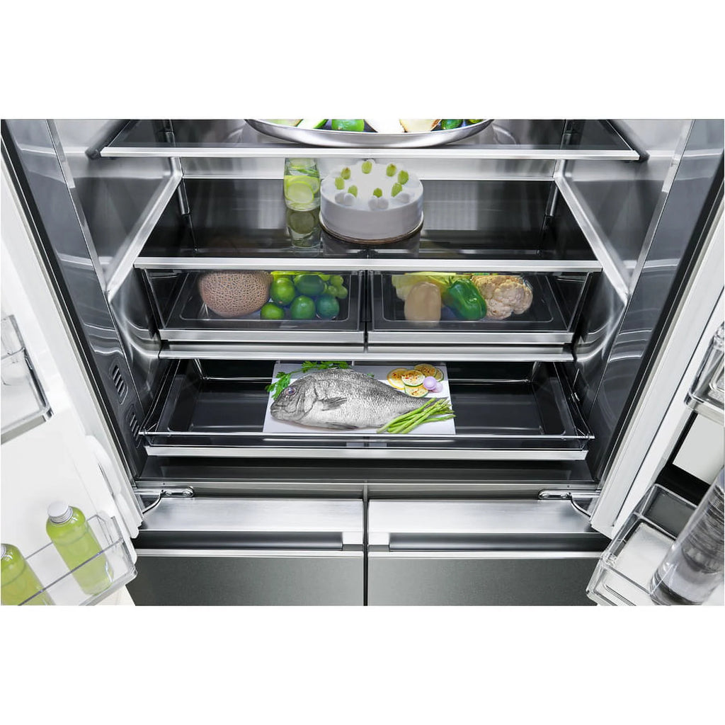 LG Freestanding French Door Refrigerator, Gray