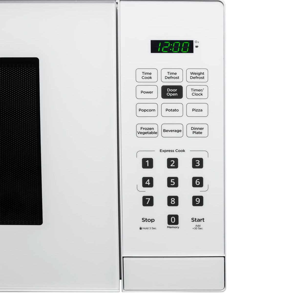 Danby 0.9 cu. ft. Countertop Microwave in White (DBMW0921BWW)