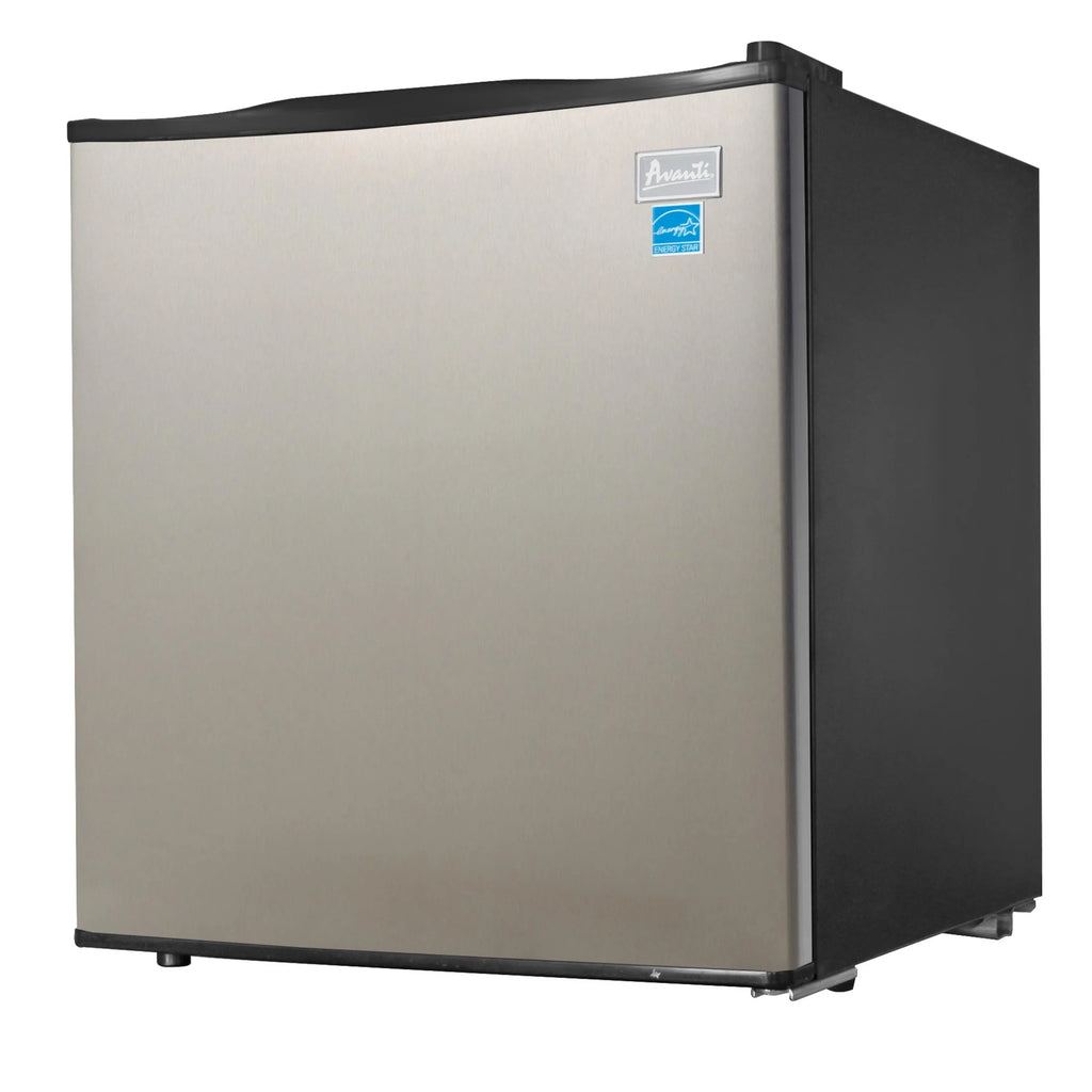 Avanti 1.7?cu. ft.?Compact Refrigerator, in Stainless Steel (AR17T3S)