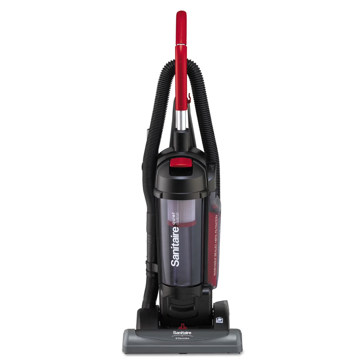 Electrolux Floor Care Force Quietclean Upright Vacuum With Dust Cup And Sealed Hepa Filtration, Black