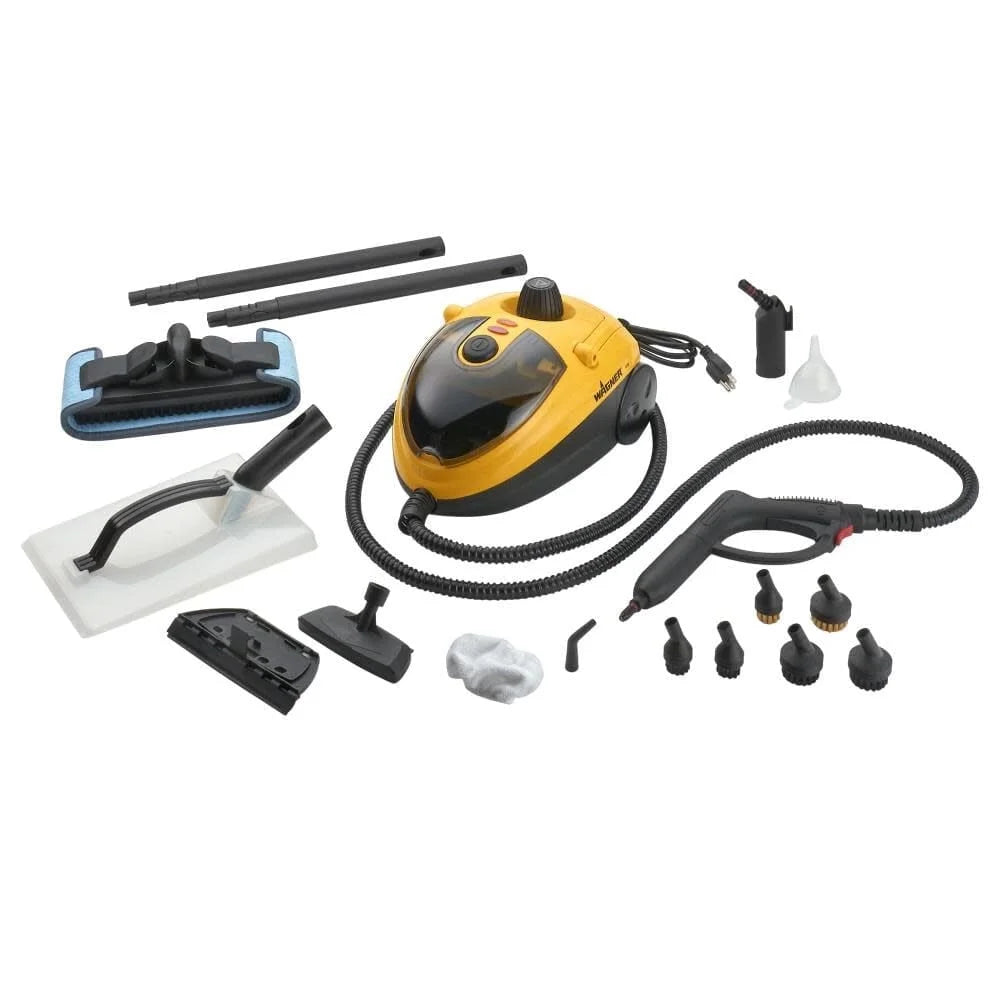 Wagner Steam Cleaner and Mop for Multi-Surface Projects, 18pc Accessory Set, 915e On-Demand Power Steamer