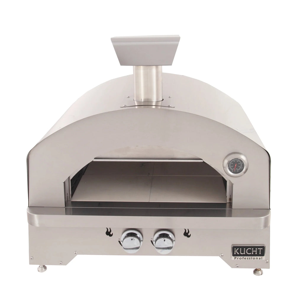 NAPOLI Outdoor Portable Propane Gas Pizza Oven in Stainless Steel