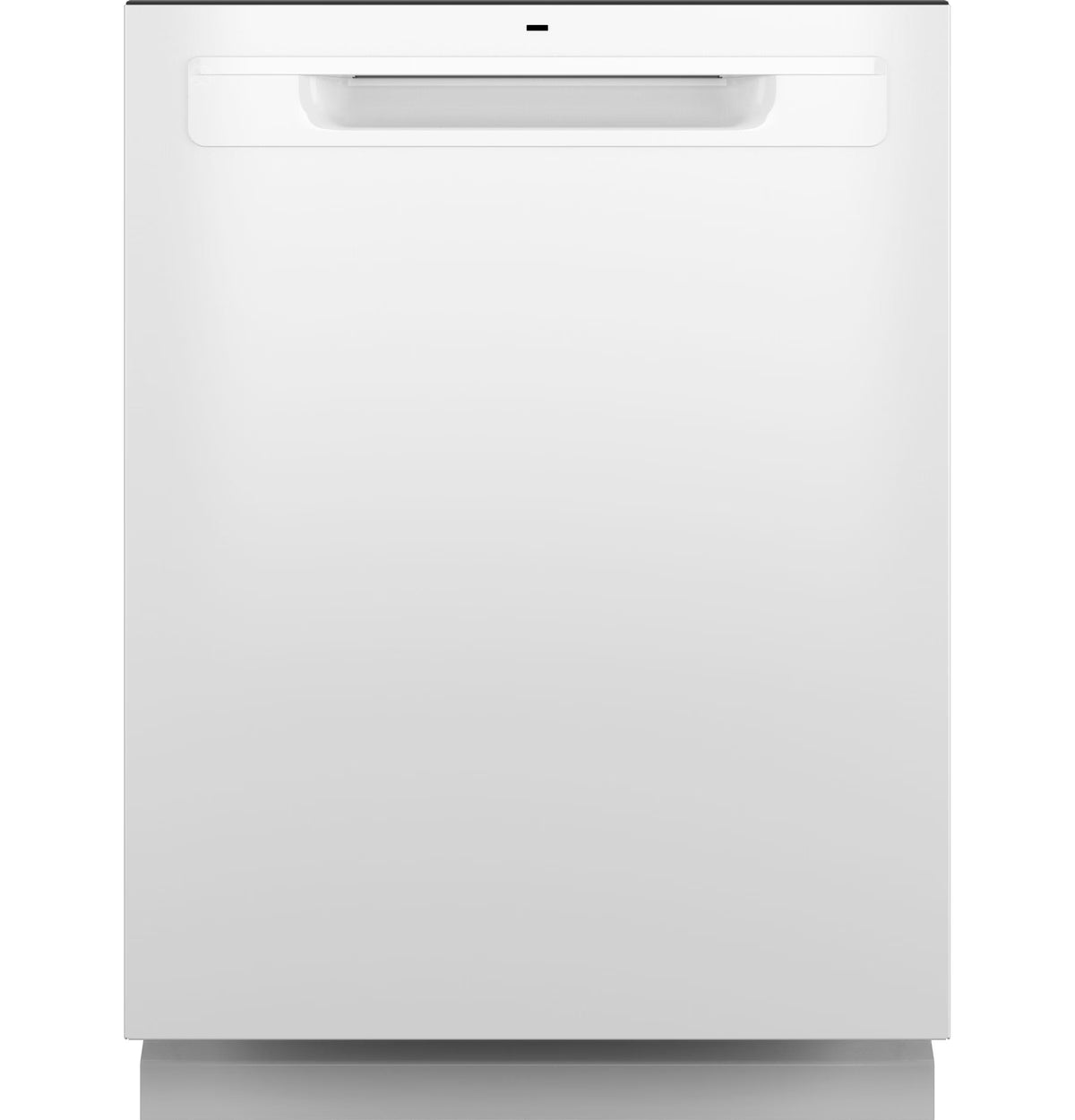 GE Top Control with Plastic Interior Dishwasher Sanitize Cycle & Dry Boost - GDP630PGRWW