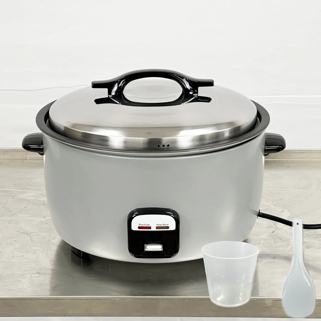 NSF Commercial Rice Cooker Warmer 30 Cup Uncooked Rice, 120V Rice Cooker 1550W
