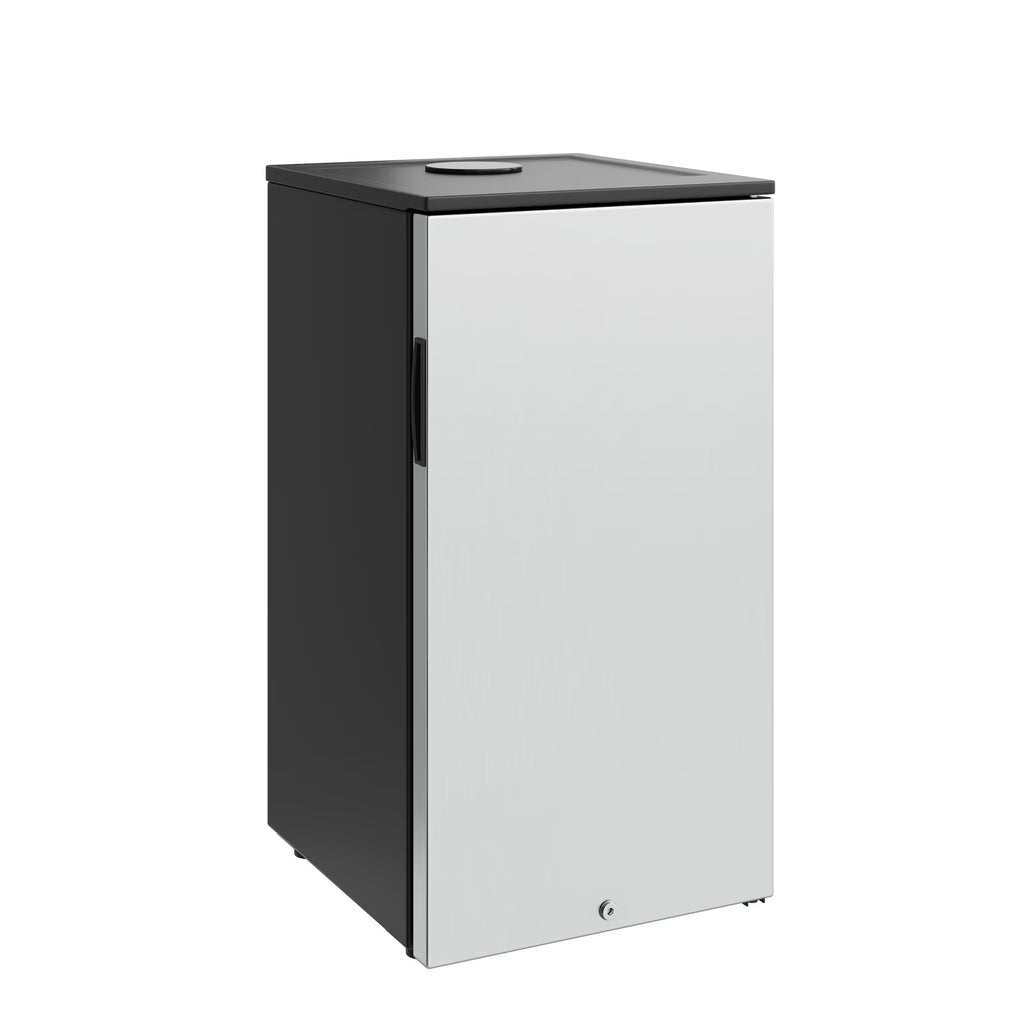 Edgestar Br1000 18" Wide Refrigerator For Kegerator Conversion - Stainless Steel