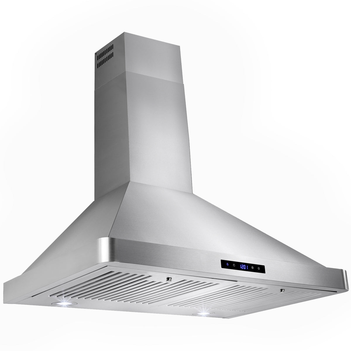 AKDY 30" European Stainless Steel Wall Mount Range Hood with Touch Control Panel