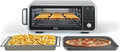 Restored Ninja FT205CO Digital Air Fry Pro Countertop 8-in-1 Oven in Stainless Steel (Refurbished)