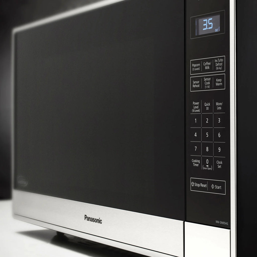 Panasonic 2.2-cu. ft. 1250W Countertop Microwave with Inverter Technology, Stainless Steel NN-SN95HS
