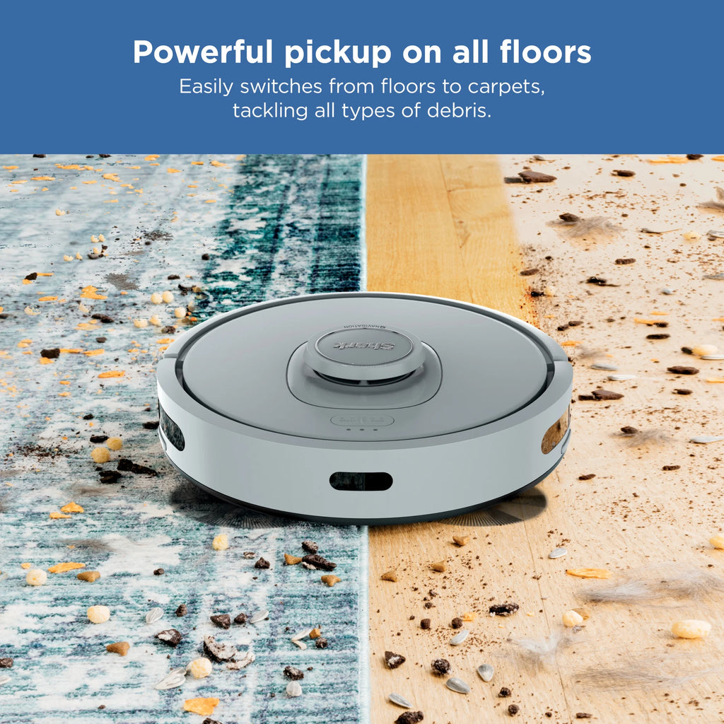 Shark IQ Robot Vacuum, Multi-Surface Carpets & Hard Floor Cleaning, Precision Home Mapping