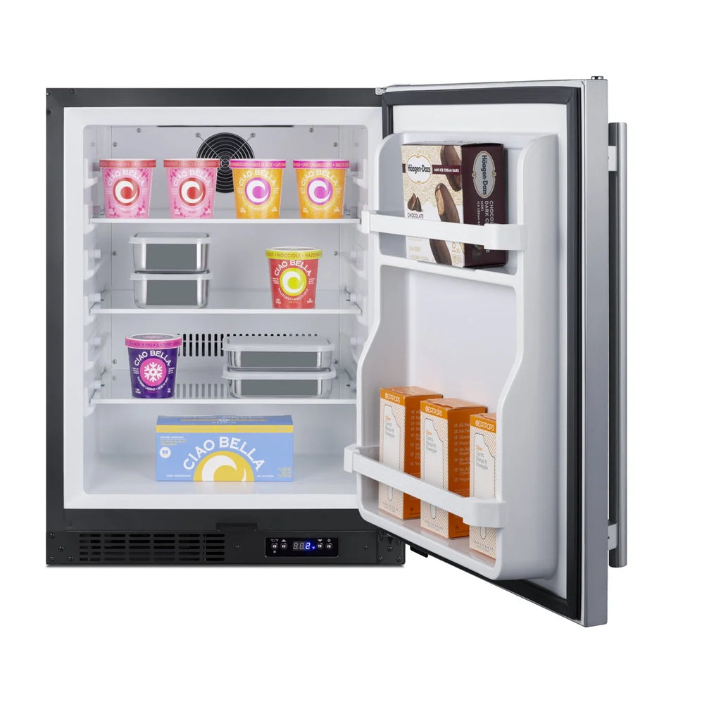 24" Wide Built-In All-Freezer, ADA Compliant