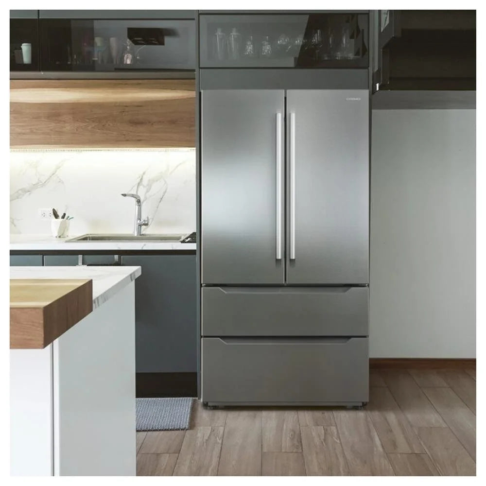 Cosmo 48" Double Oven Gas Range & Dishwasher & French Door Refrigerator Set