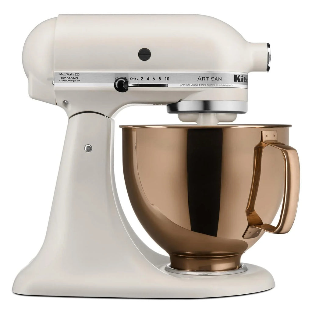 KitchenAid 5 Quart Tilt-Head Metallic Finish Stainless Steel Bowl - KSM5SSB