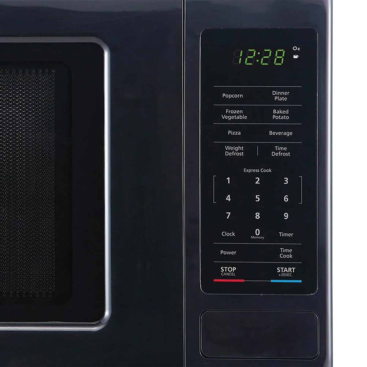 Magic Chef 0.9 cu ft Countertop Microwave Oven in Black