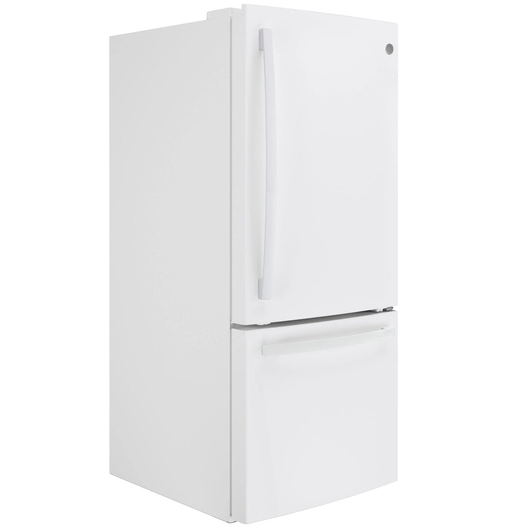 GE APPLIANCES GDE21EGKWW bottom freezer freestanding refrigerator