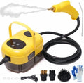 2500W Portable Steam Cleaner, Steam Shot Cleaner Handheld Steamer for Car Detailing, High Heat Cleaning Machine with Brush Heads for Bed Bugs  Furniture Kitchen Bathroom Grout and Tile
