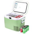 Portable Fridge 19 QT(18 Liter) 12 Volt Fridge Car Freezer Compressor Cooler 12/24V DC 110��240V AC for Camping Truck RV Boat & Home Use -18��~+15��