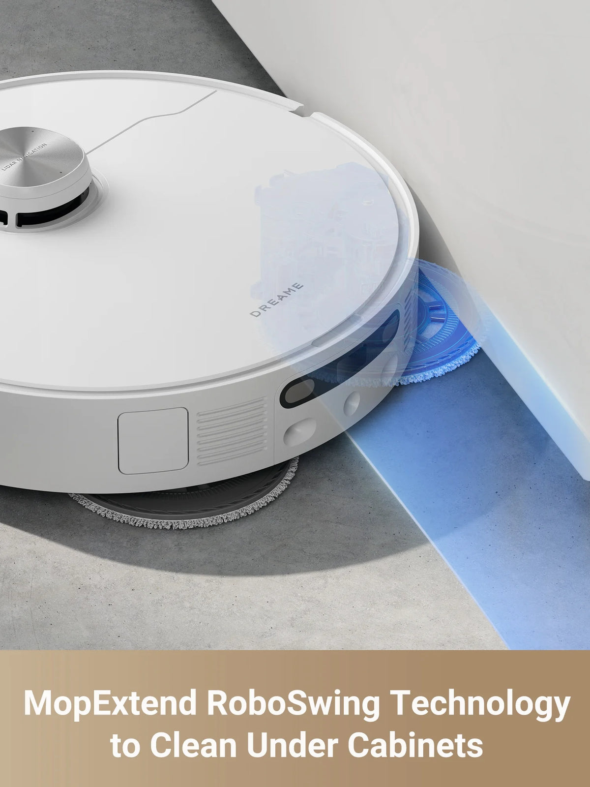 dreame L40 Ultra Robot Vacuum with Removable & Liftable Mop, Extendable & Liftable SideBrush, 11,000Pa Suction, 149a?? Mop & Washboard Self Cleaning, Auto-Empty, Auto Refill, Voice Control