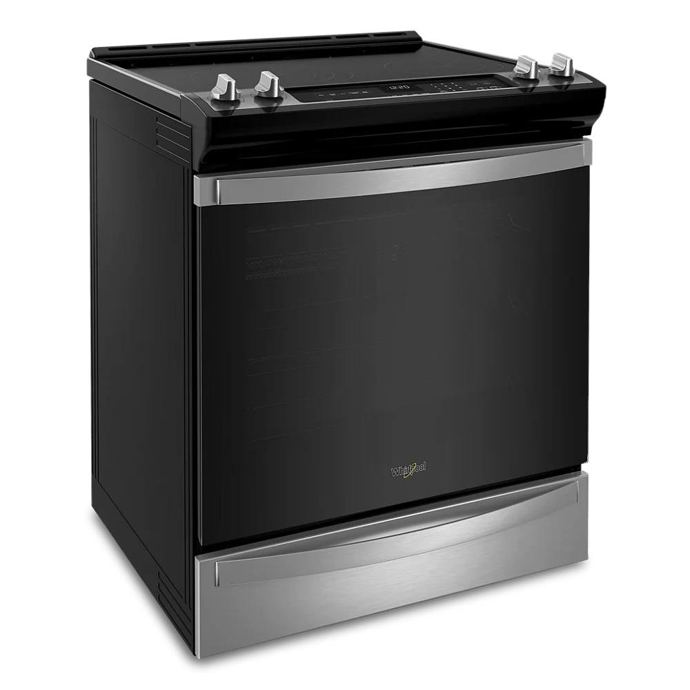Whirlpool Wee745h0l 30" Wide 6.4 Cu. Ft. Slide In Electric Range - Stainless Steel