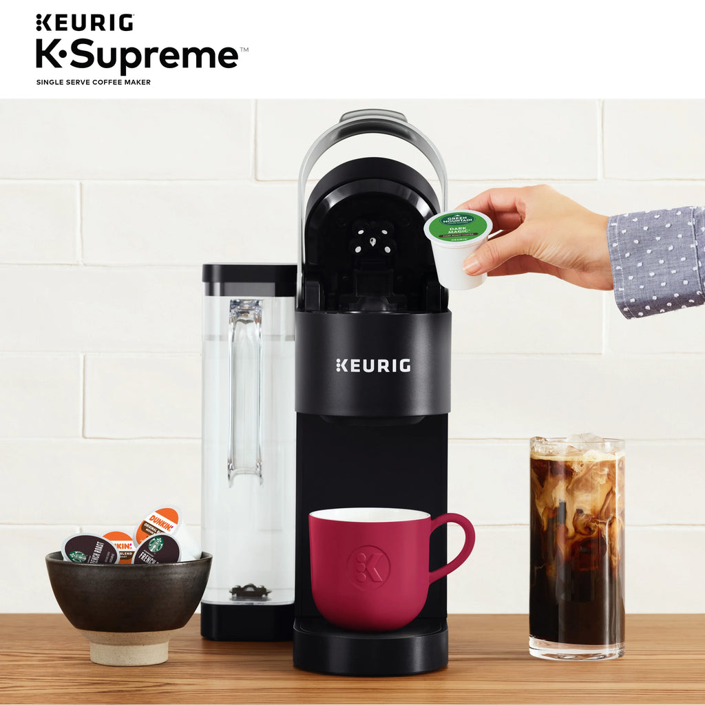 Keurig K-Supreme Black Single-Serve K-Cup Pod Coffee Maker