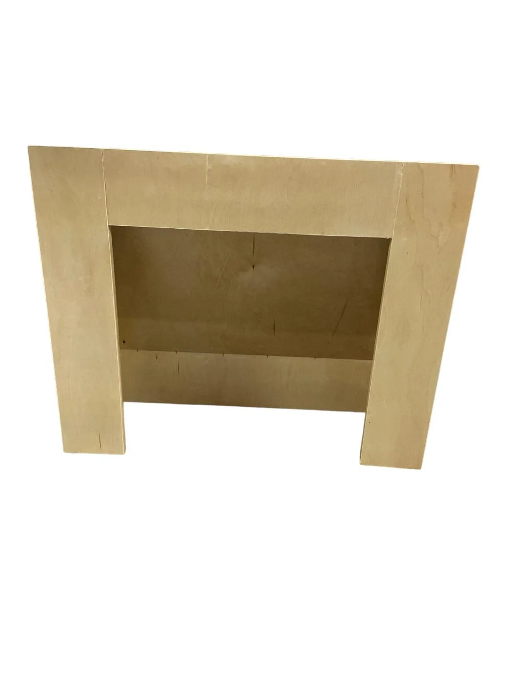 Wood Wall Mount Range Hood Cover Maple finish, 30W x 24H x 10.5D inches, No Ventilator/No liner Included