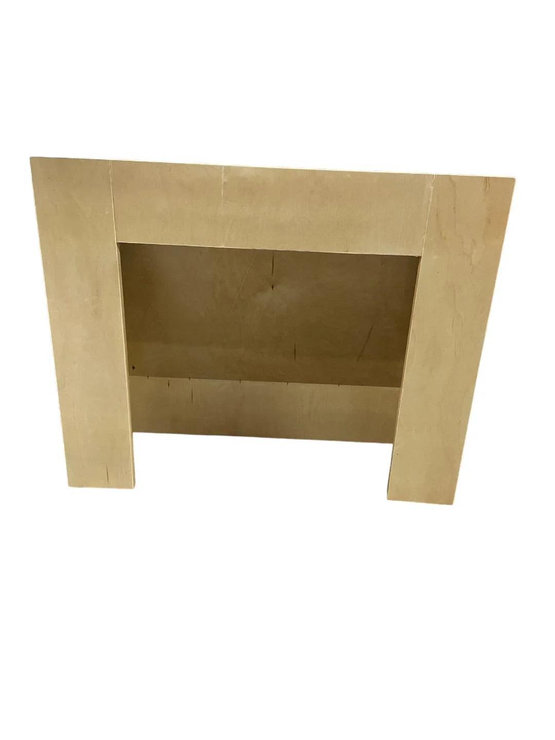 Wood Wall Mount Range Hood Cover Maple finish, 30W x 24H x 10.5D inches, No Ventilator/No liner Included