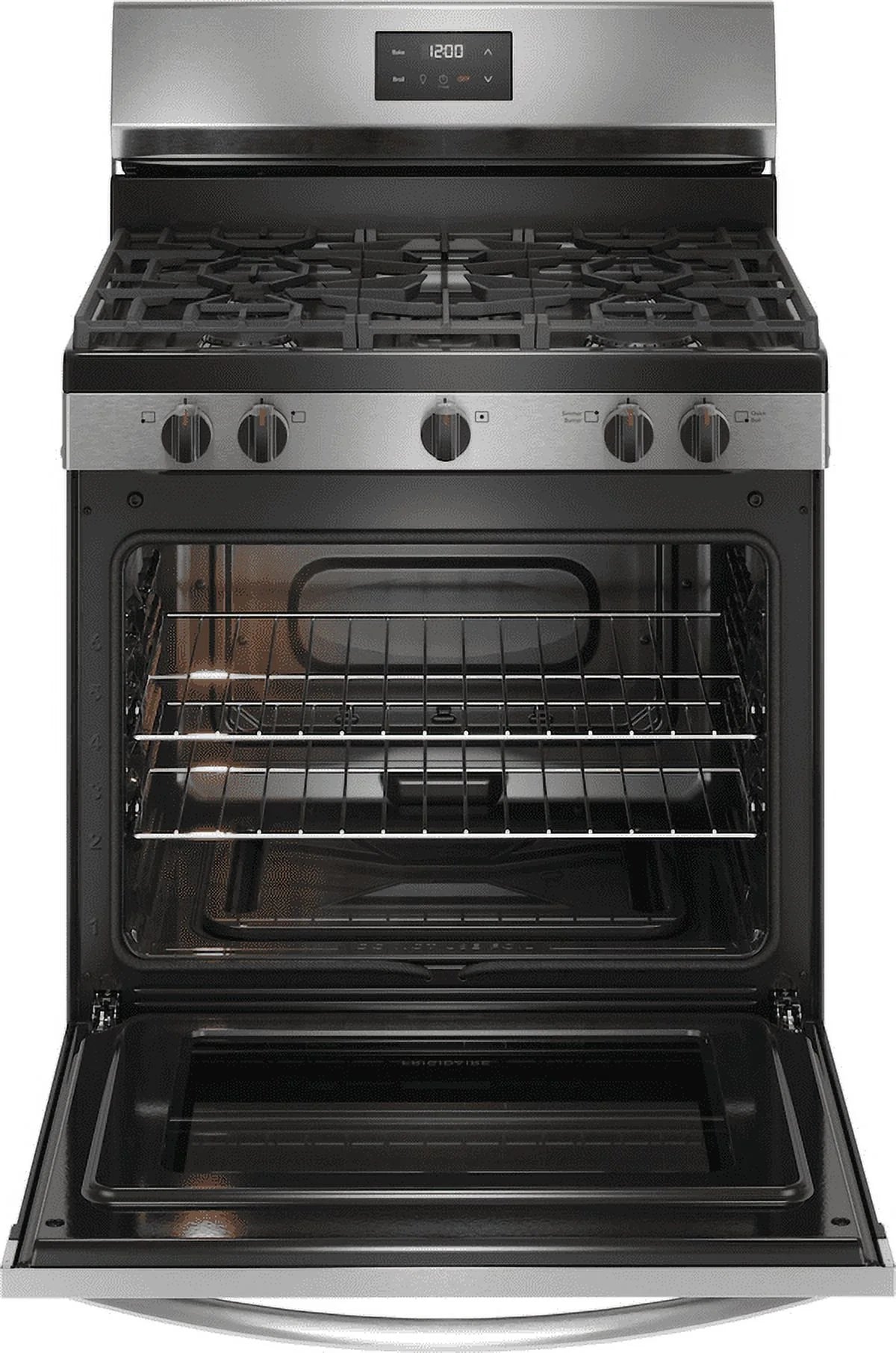 Frigidaire FCRG3052BS 30" Gas Range, Stainless Steel