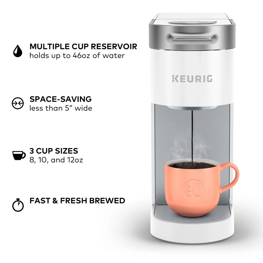 Keurig K-Slim Black Single-Serve K-Cup Pod Coffee Maker