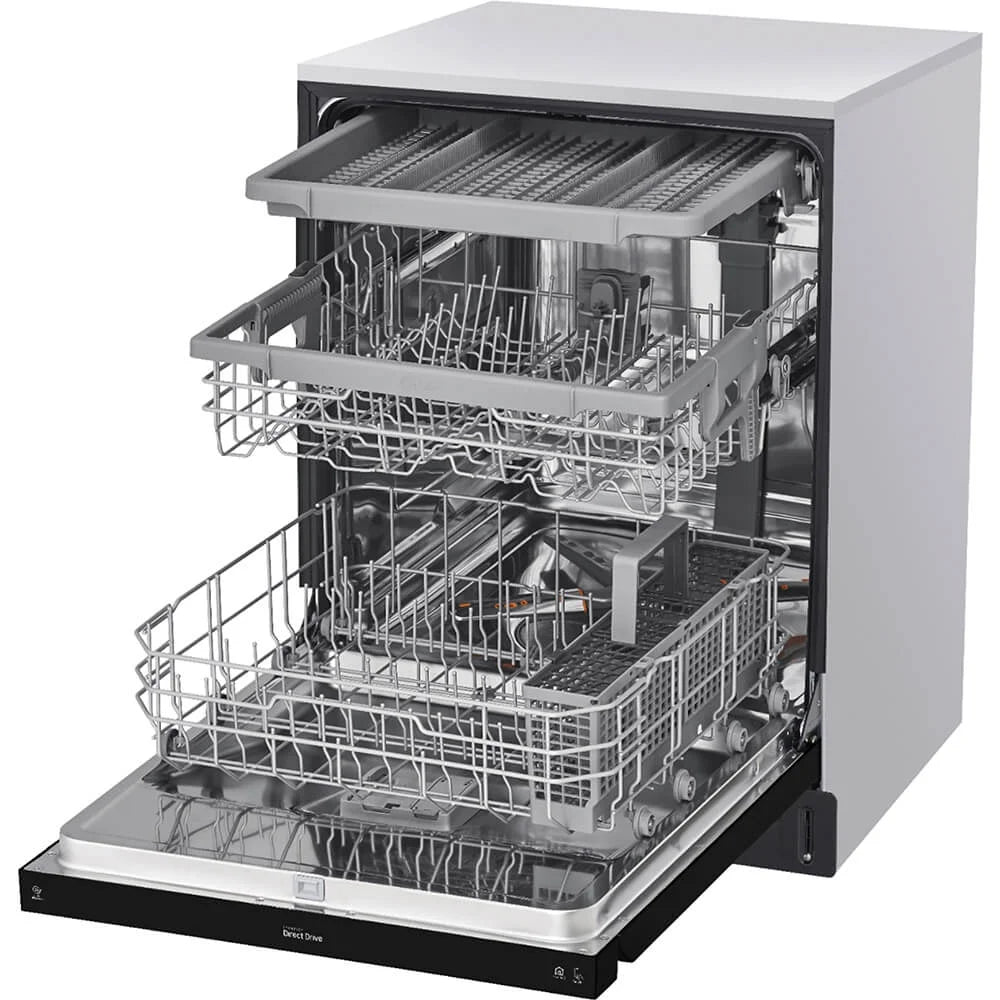 LG LDFN4542B 48 dBa Black Front-Control Built-In Dishwasher