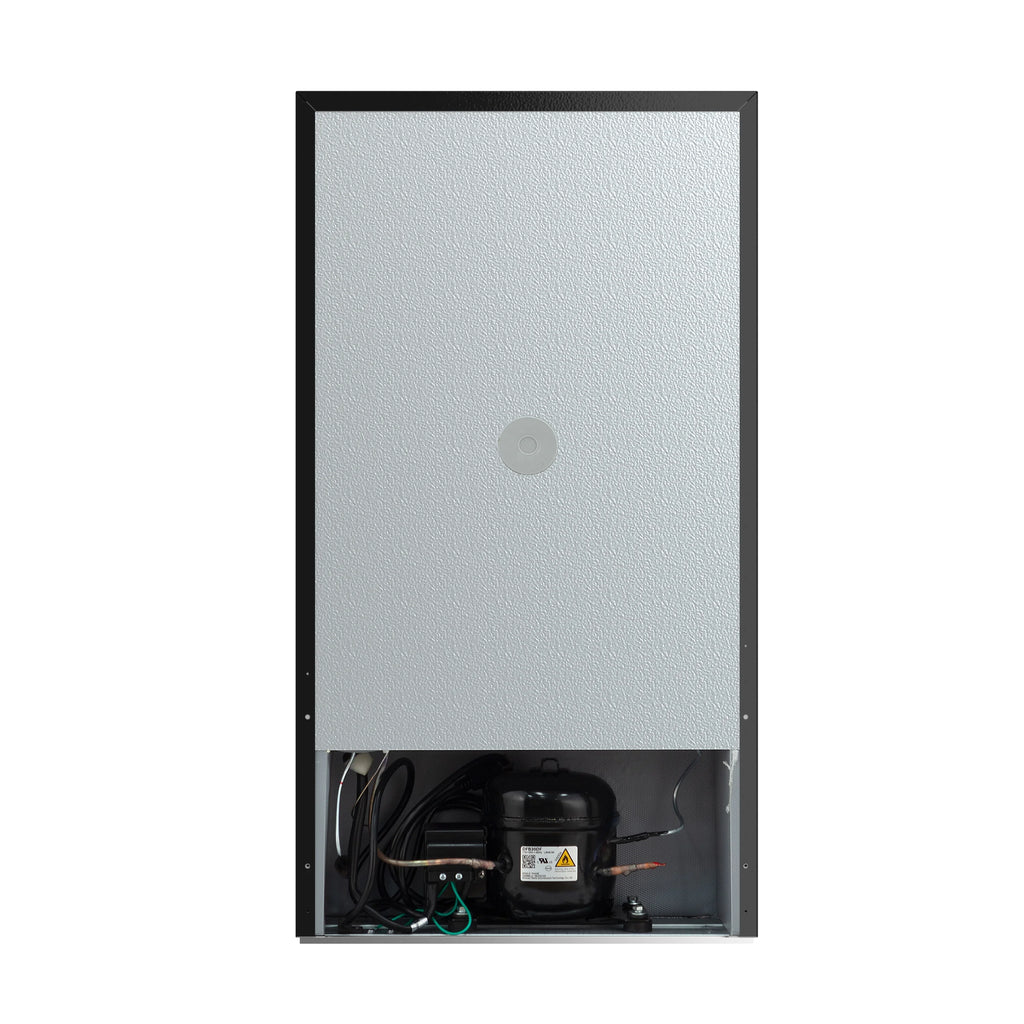 Arctic Chef 3.2 Cu. ft. Compact Refrigerator with Eraser Board Door, RFR326, Black