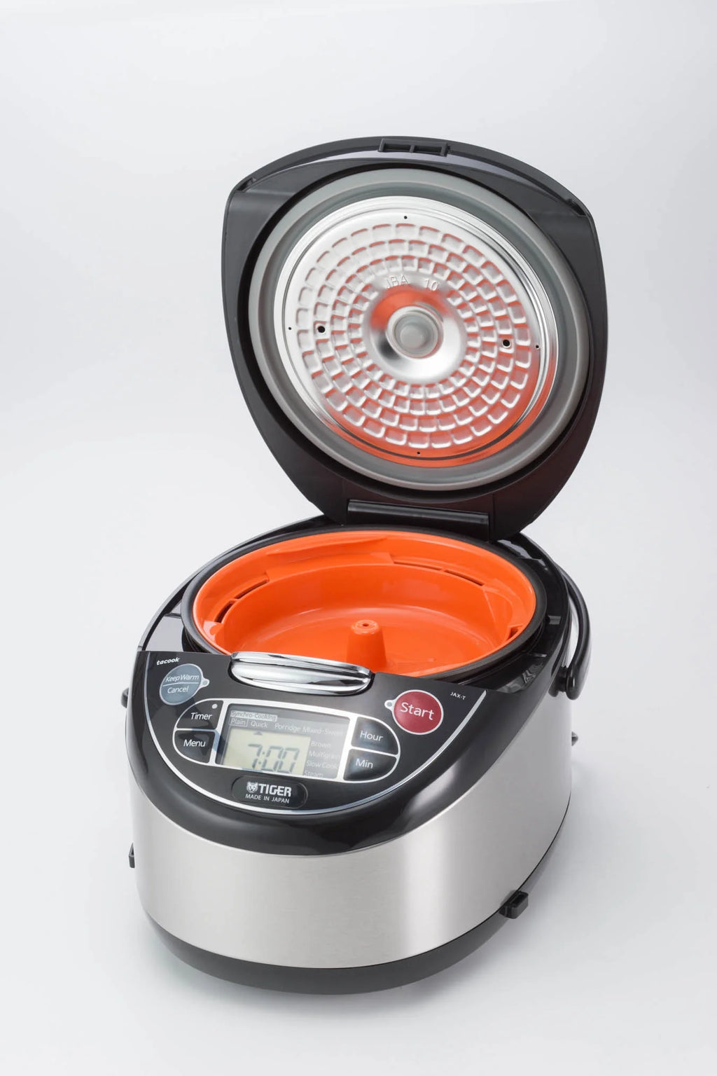 Tiger JAX-T10U-K 5.5-Cup (Uncooked) Rice Cooker and Warmer - Stainless Steel