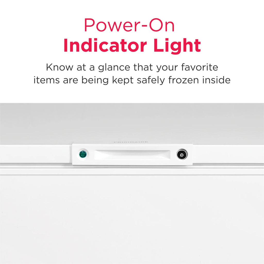 Frigidaire FFCL2042AW 19.8 Cu. Ft. Chest Freezer, Garage-Ready, White