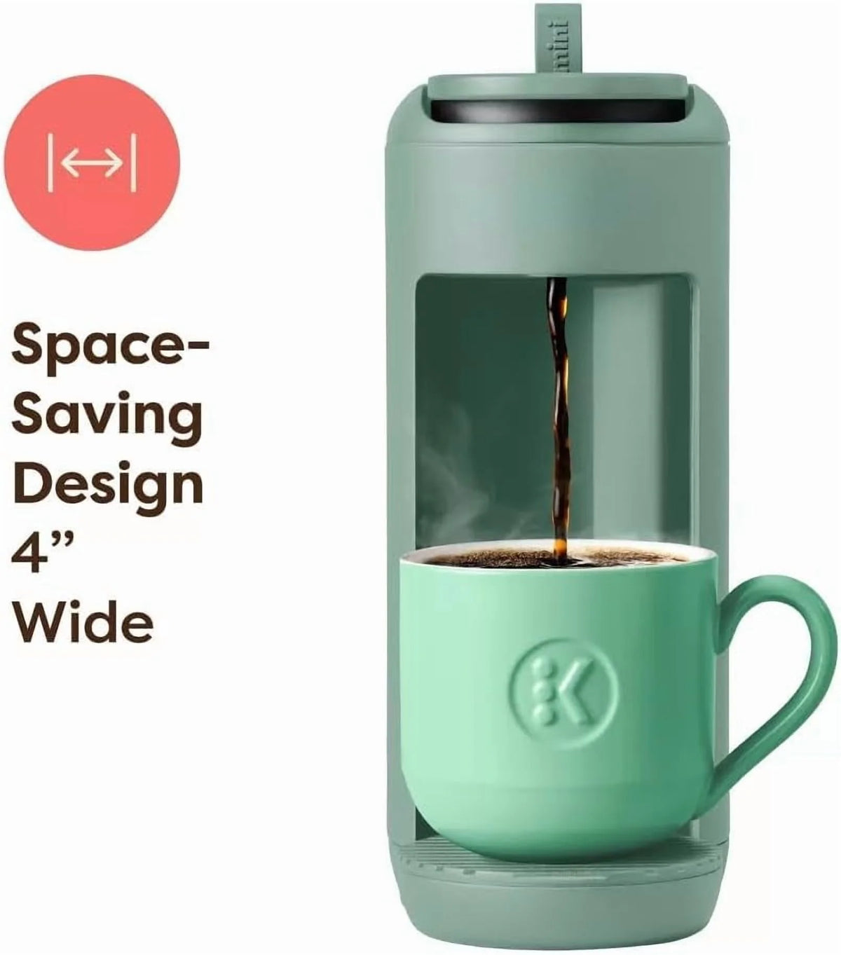 K-Mini Mate Single-Serve KCup Pod Coffee Maker �C Compact 4