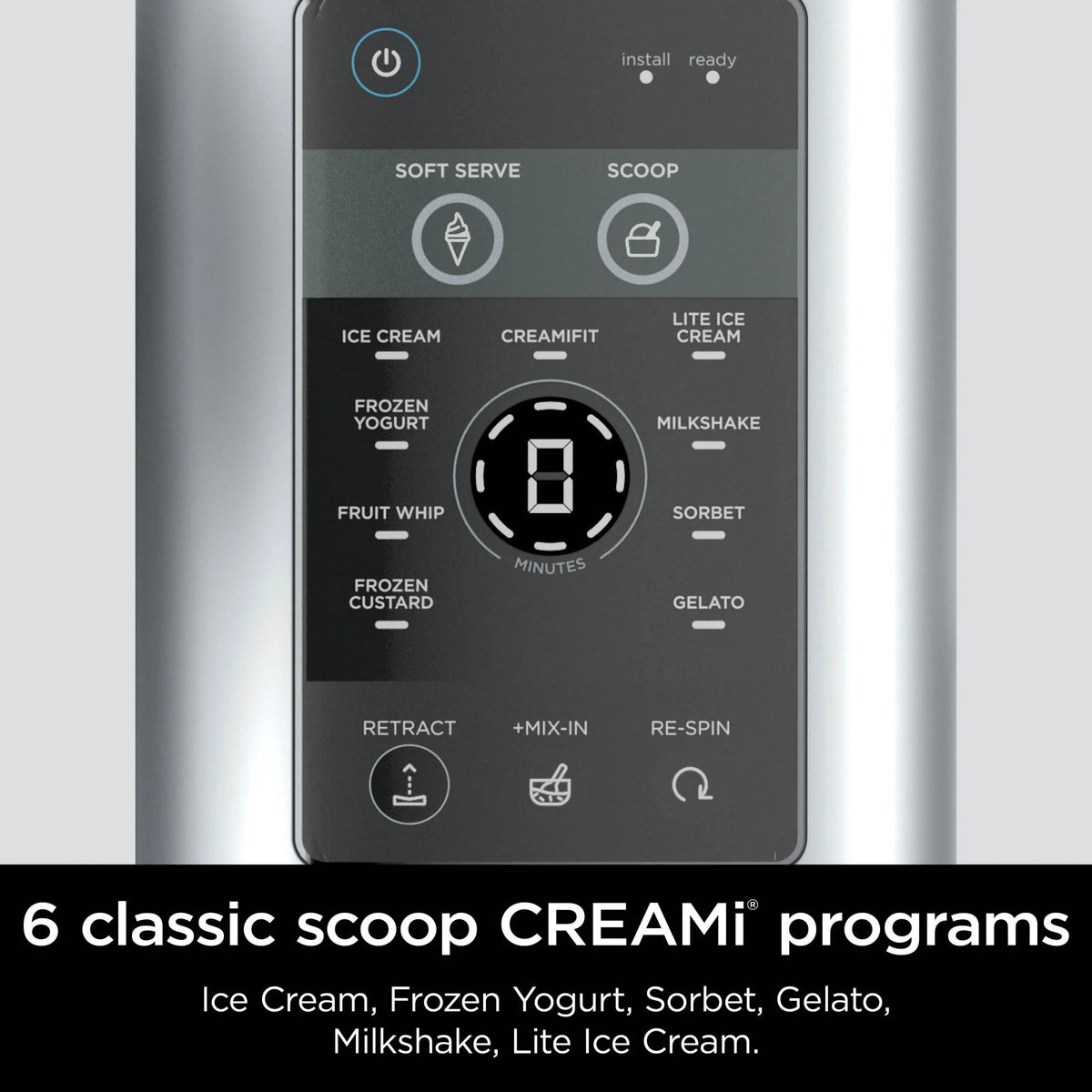 Ninja Swirl? by CREAMi? Soft Serve and Ice Cream Maker, 13 One-Touch Programs, NC701