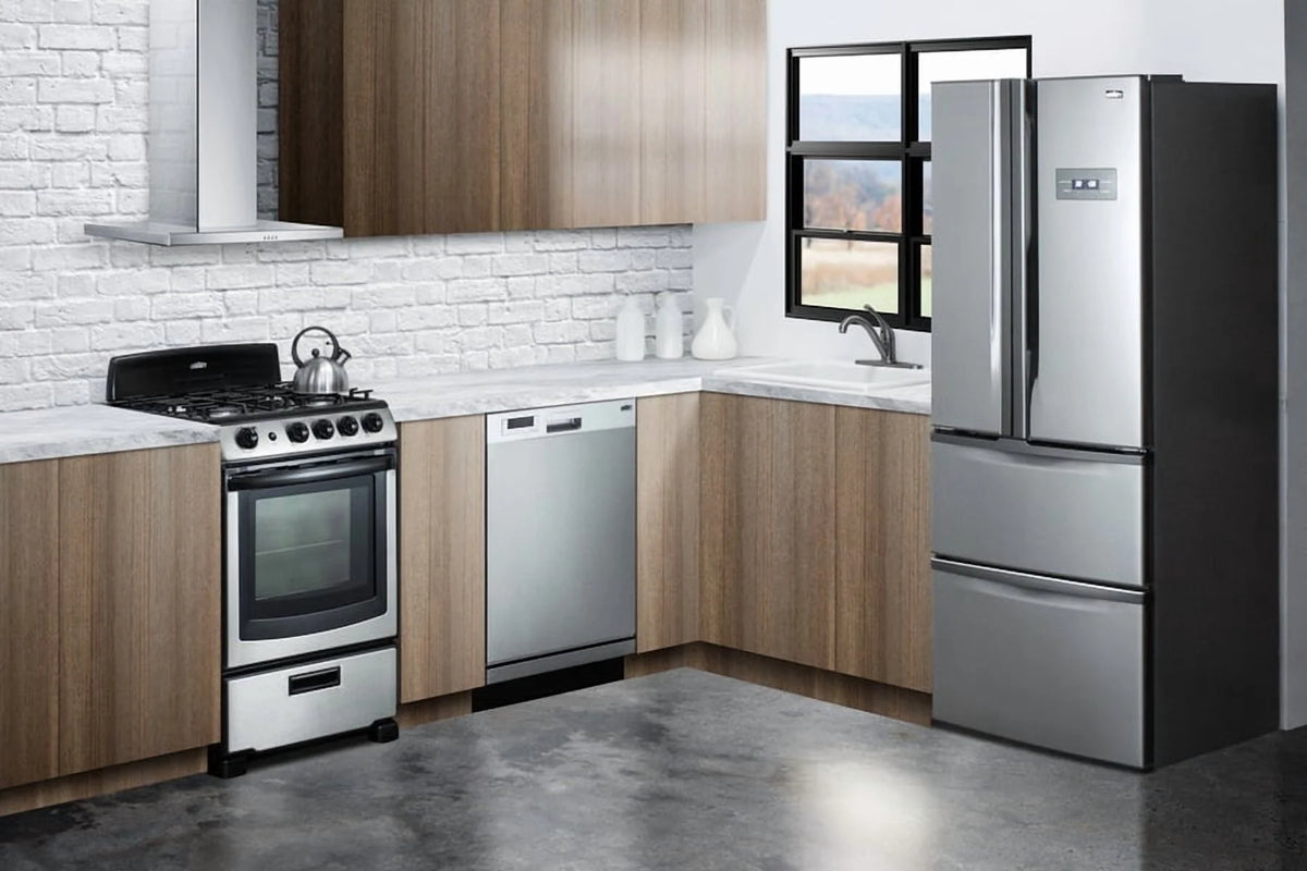 SUMMIT 24" Wide Gas Range