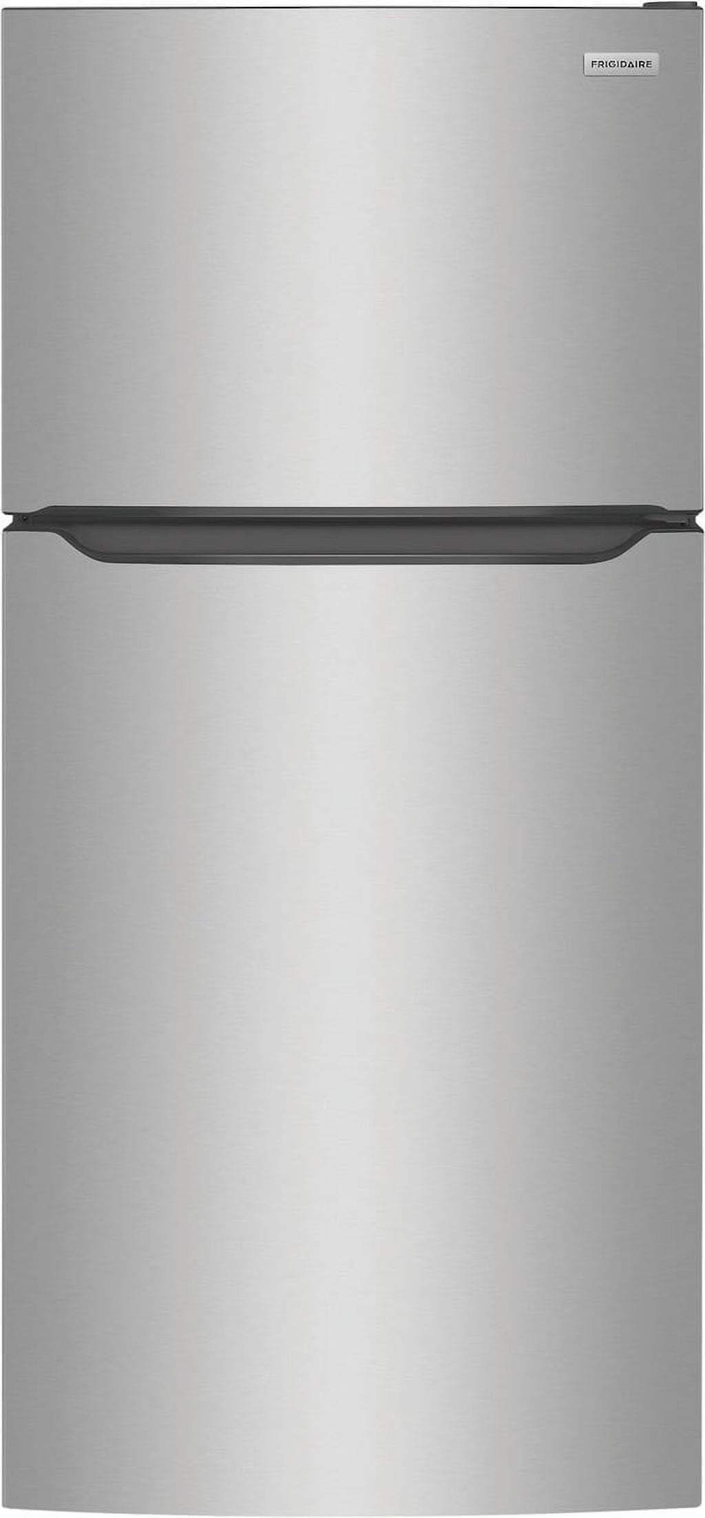 Frigidaire FFTR1835VS 18 Cu. Ft. Garage Ready Top Freezer Refrigerator, Stainless Steel