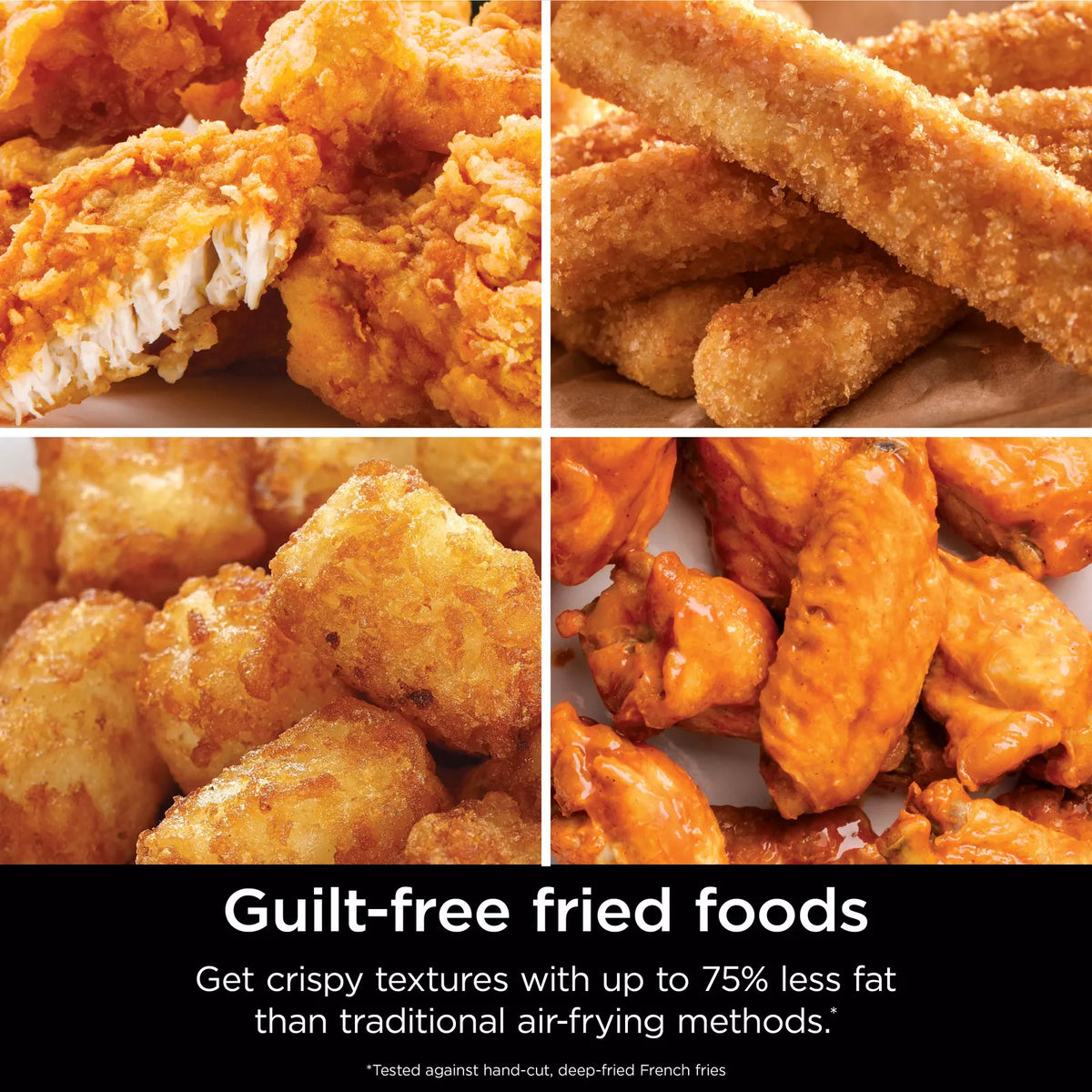 Ninja0 - Air Fryer Pro 4-in-1 with 5 QT Capacity - Gray