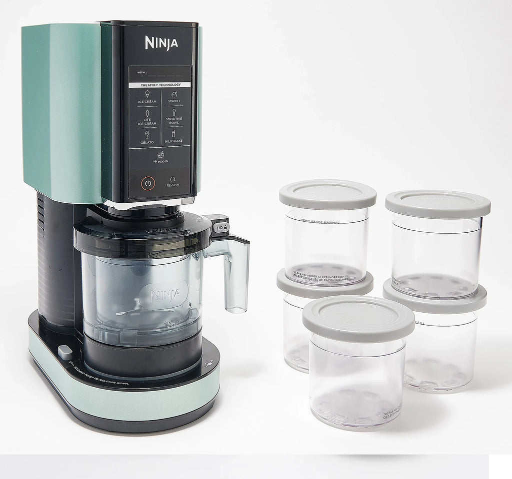 Ninja K55255 CREAMi 7-in-1 Frozen Treat Maker w/ Extra Pints