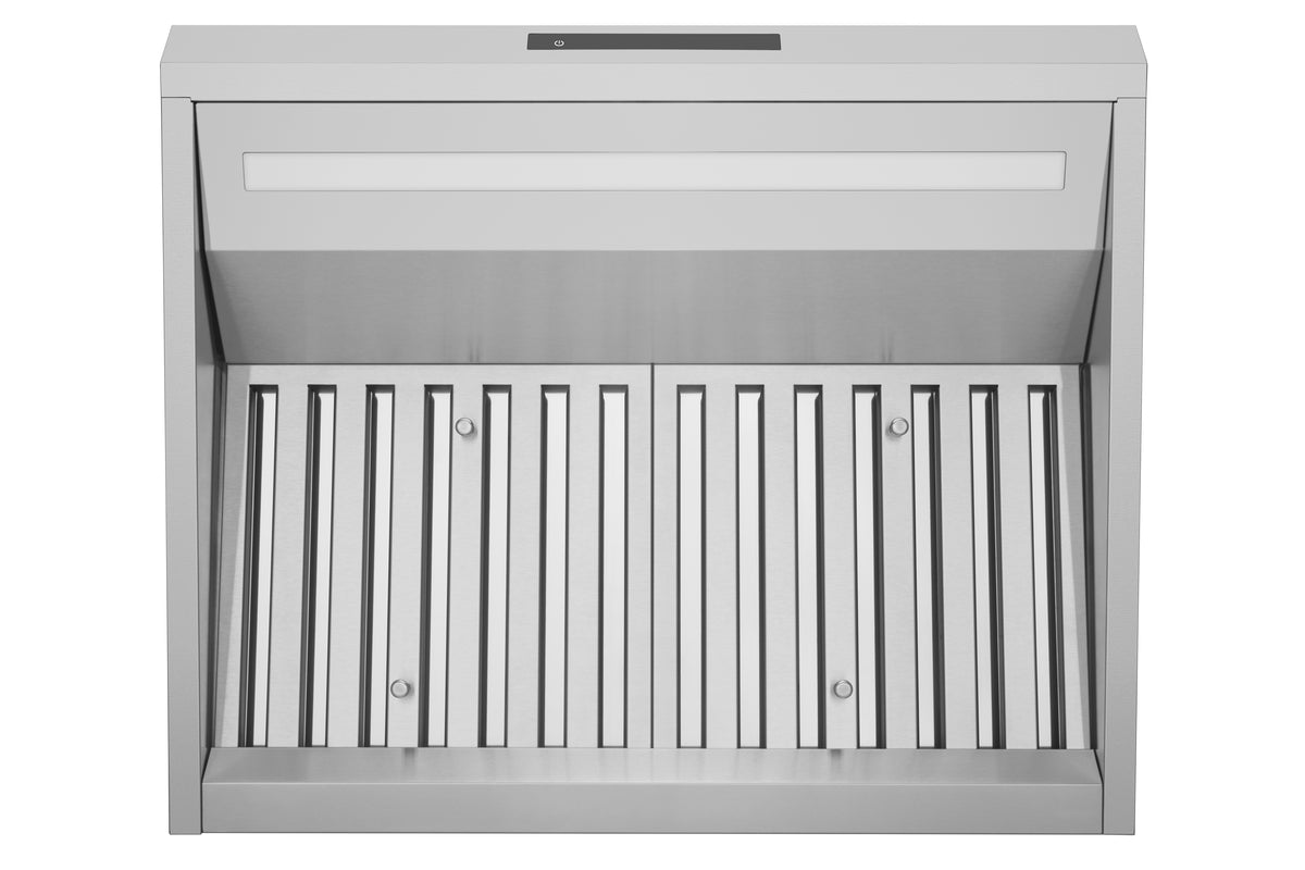 Hauslane | PRO Series PRO500 36" | Versitile Under Cabinet or Wall Mounted Range Hood | with Smart App Control and LED in Stainles Steel