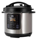Kalorik 6 Quart 10-in-1 Multi Use Pressure Cooker, Stainless Steel